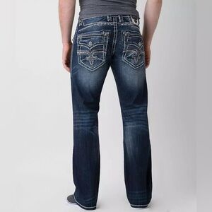 Rock Revival Rhays Boot Cut Jeans Size 36